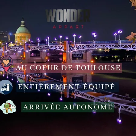 アパート Wonder Appart' 1.2 - Coeur De - トゥールーズ