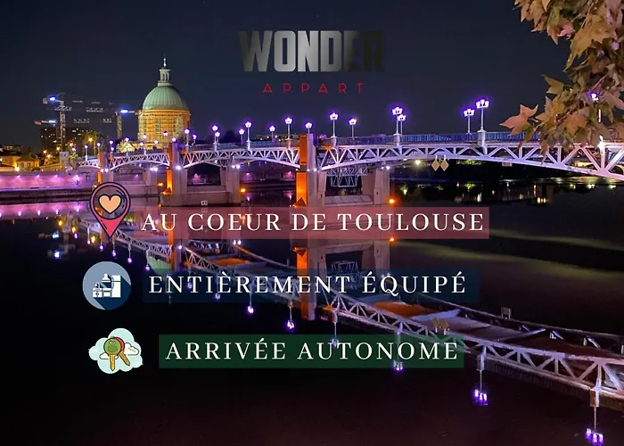 Apartamento Wonder Appart' 1.2 - Coeur De - Toulouse